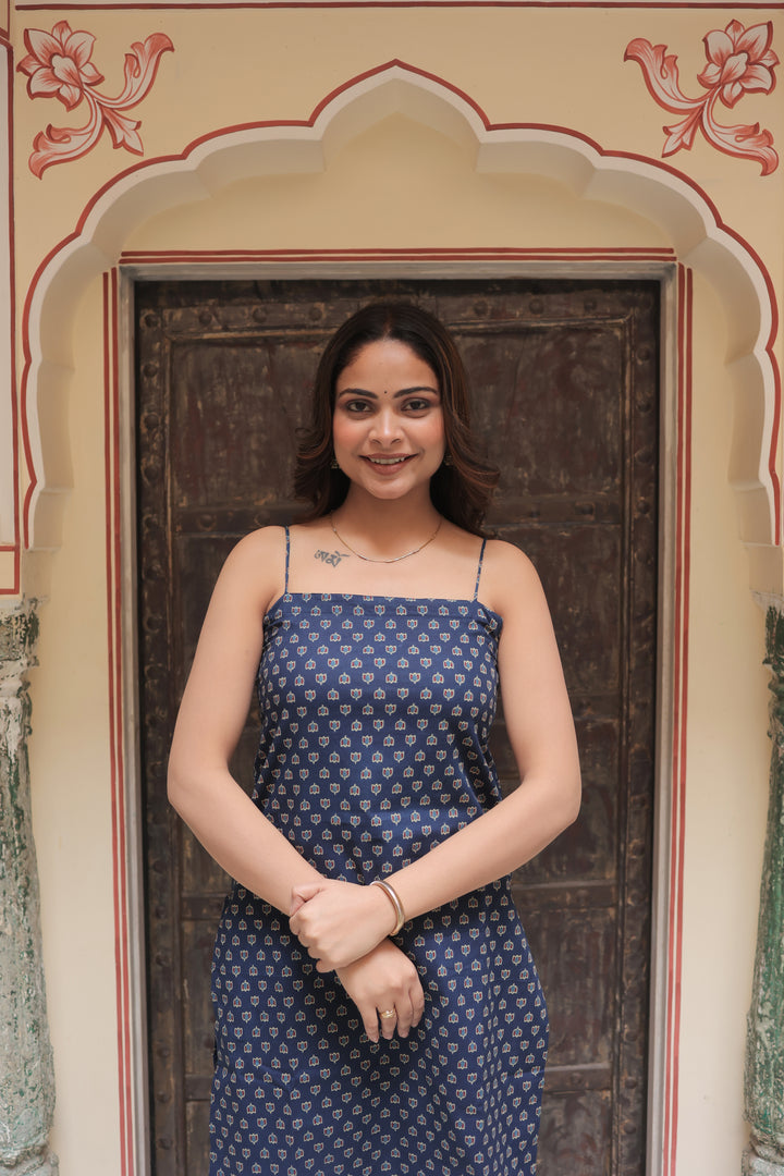 The Avni Strappy Backless Corset Kurti