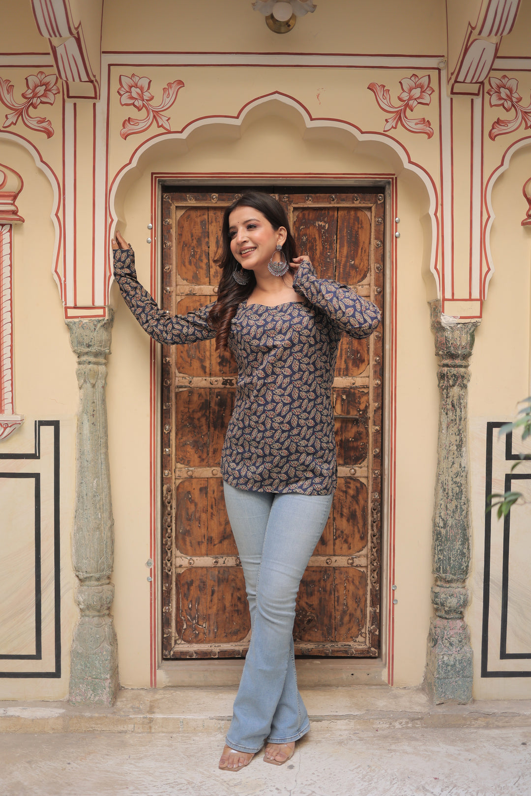 The Vira Jodha-Sleeve  Kurti