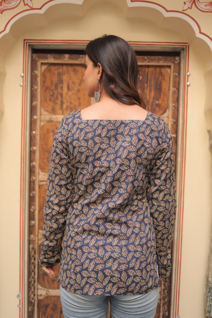 The Vira Jodha-Sleeve  Kurti