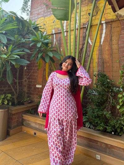 Kashish Cotton Farshi Set
