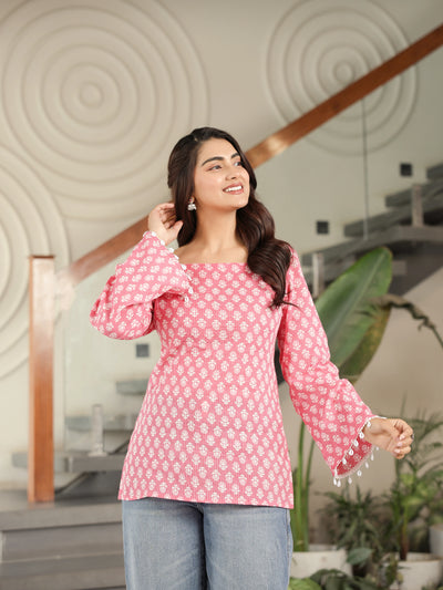 The Noor Kantha Corset Kurti