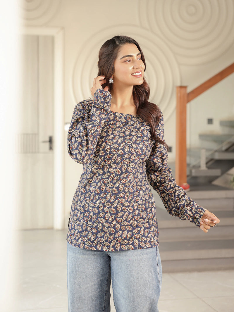 The Vira Jodha-Sleeve  Kurti