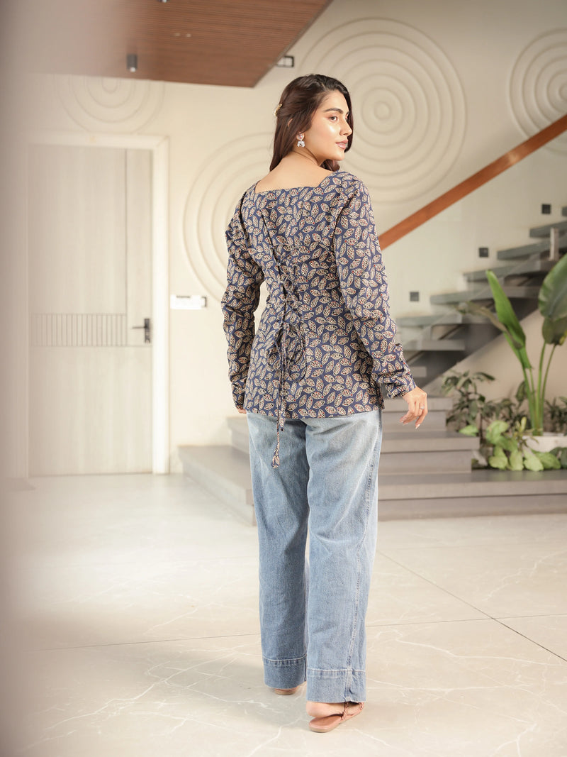 The Vira Jodha-Sleeve  Kurti