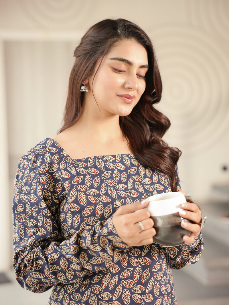 The Vira Jodha-Sleeve  Kurti