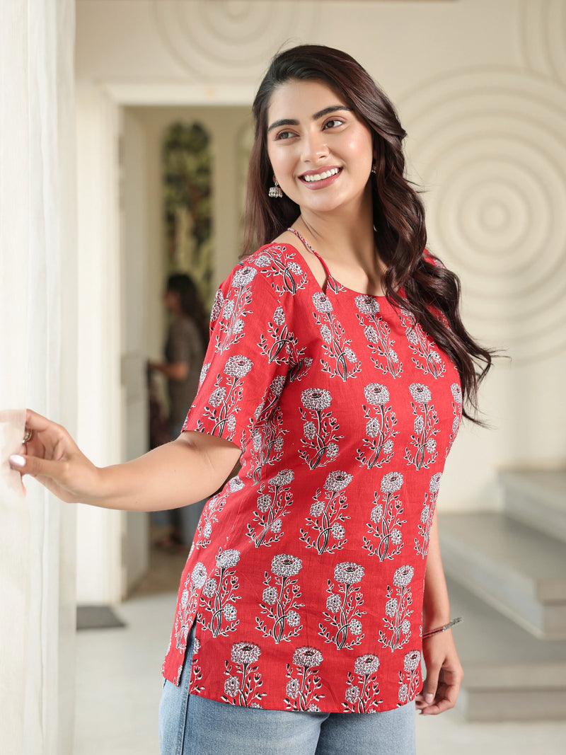 The Laila Tie-Up Corset Kurti