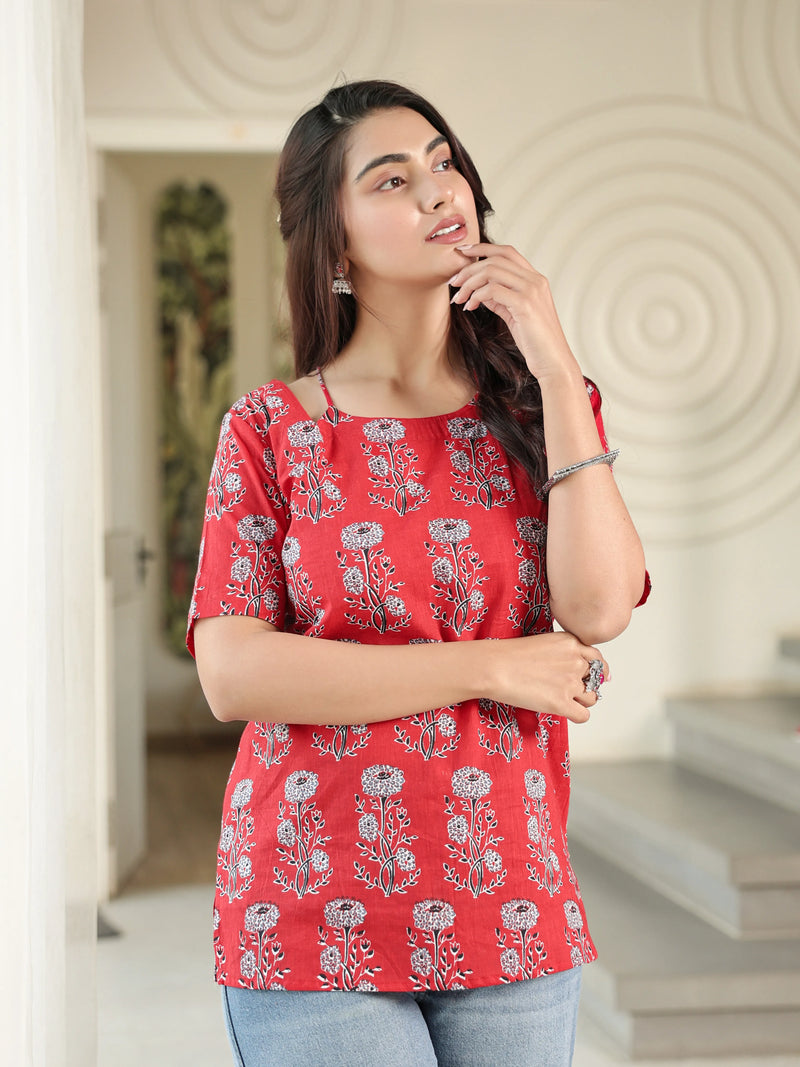 The Laila Tie-Up Corset Kurti