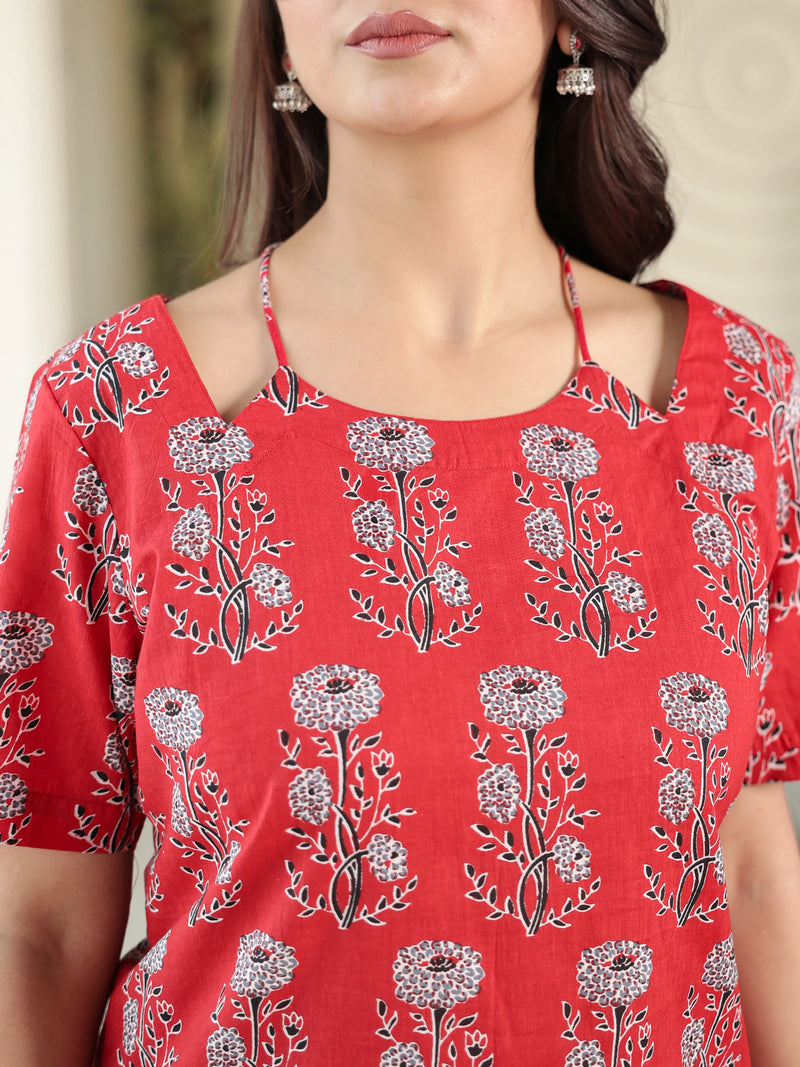 The Laila Tie-Up Corset Kurti