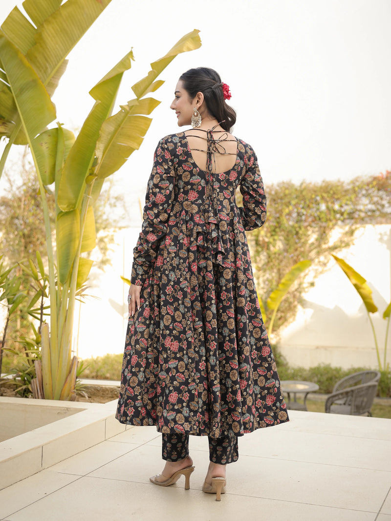 Samira – Premium Floral Cotton Suit Set