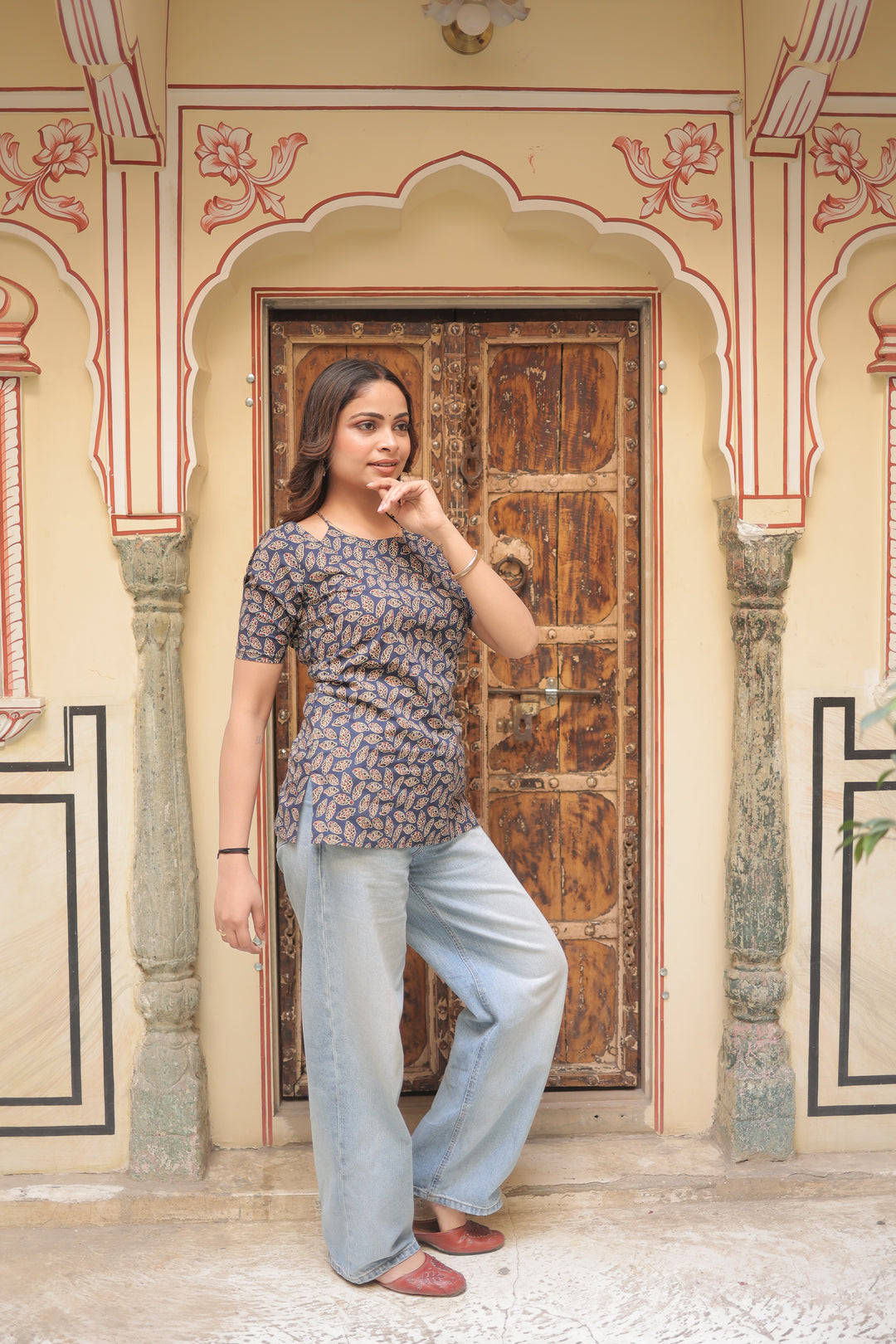 The Ira Tie-Up Corset Kurti