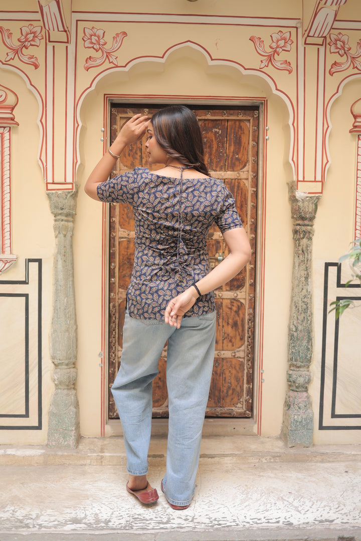 The Ira Tie-Up Corset Kurti