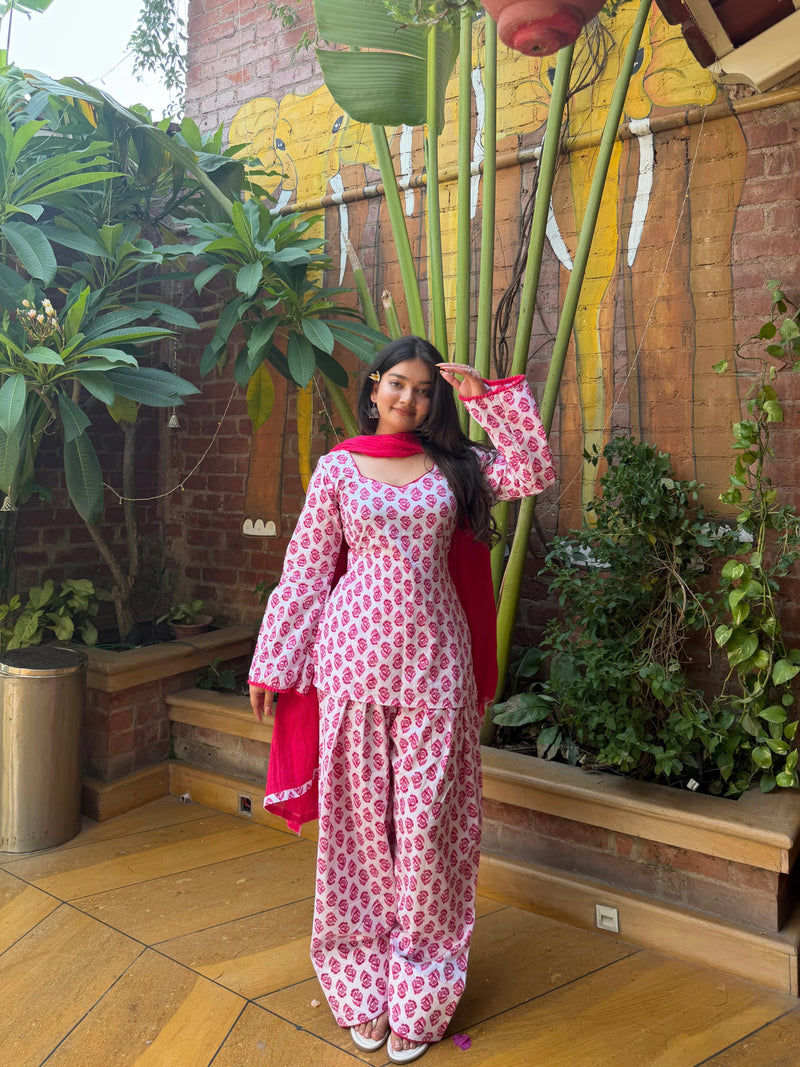 Kashish Cotton Farshi Set